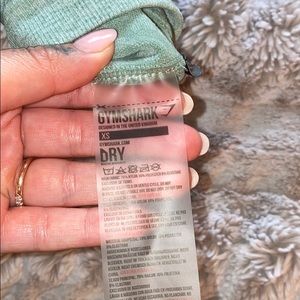 Gymshark Pants - High waisted gymshark leggings in camo sage Gymshark Pants - High waisted gymshark leggings in camo sage